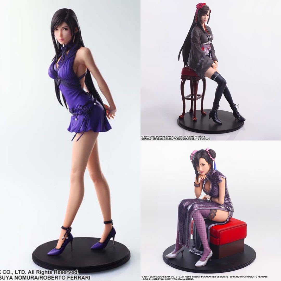 FF7 リメイク スタティックアーツ ティファ ドレス Ver. フィギュア Amazon | スクウェア・エニックス ファイナルファンタジーVII